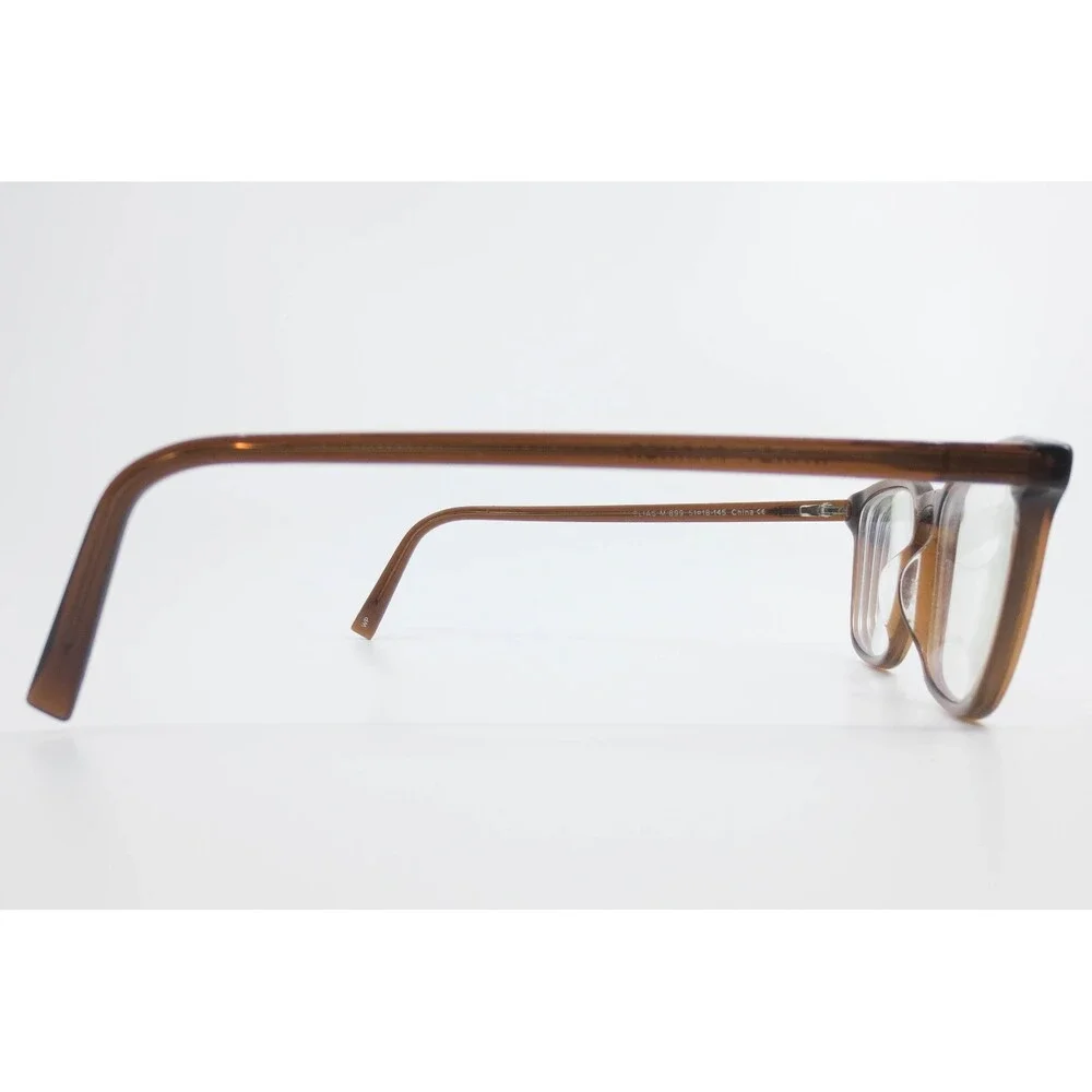 Warby Parker Elias Brown Eyeglasses Frames 51-18-145 M 899 Rectangular Eyewear